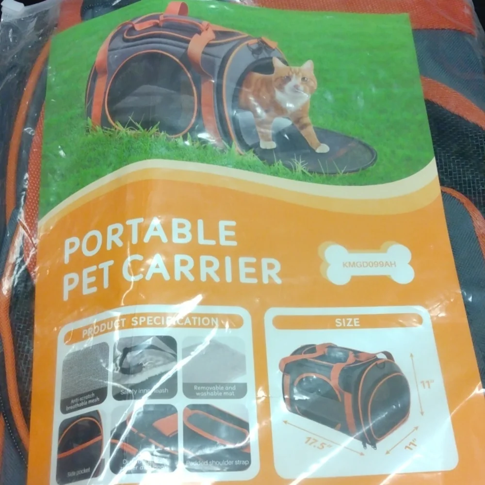 Okmee Portable Pet Carrier Brand New Never Used Airline Approved